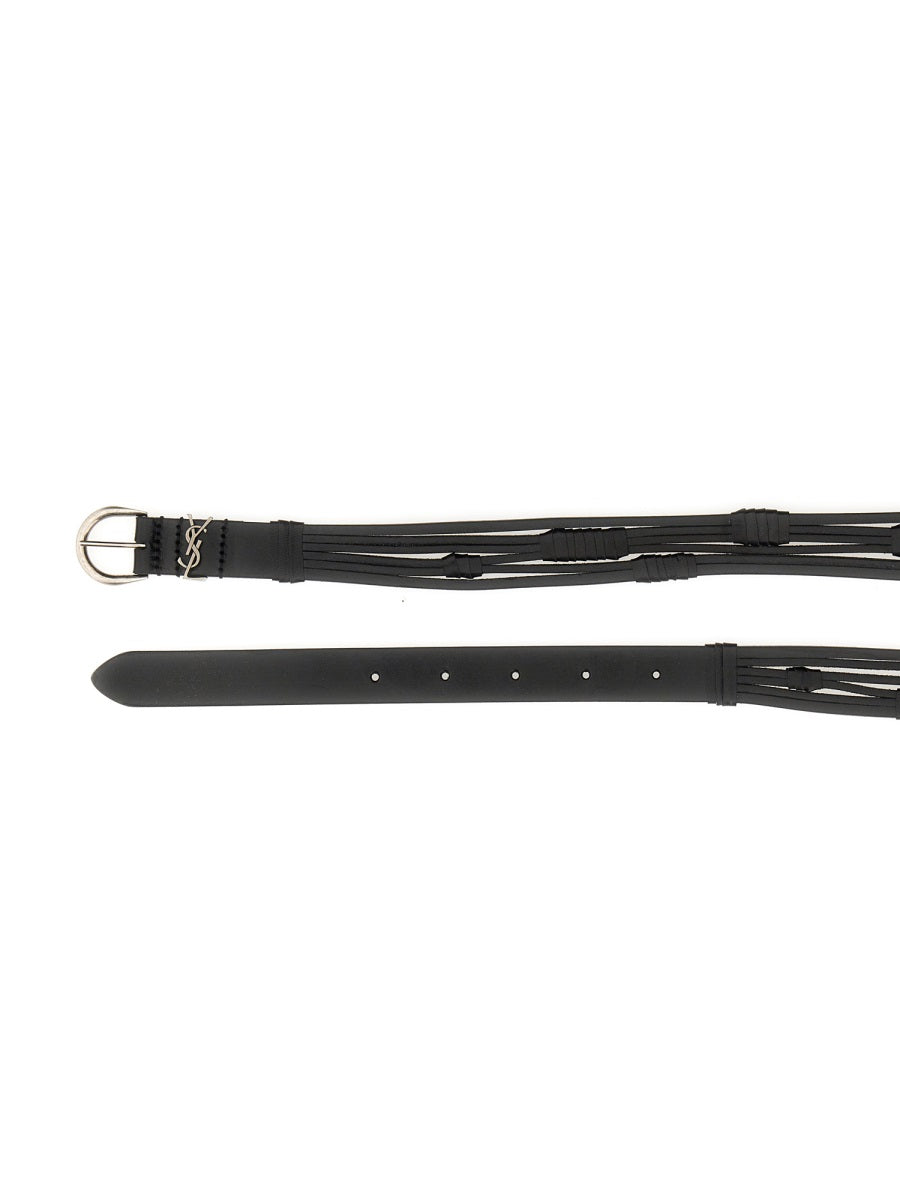 Saint Laurent Belts - Black | Wanan Luxury