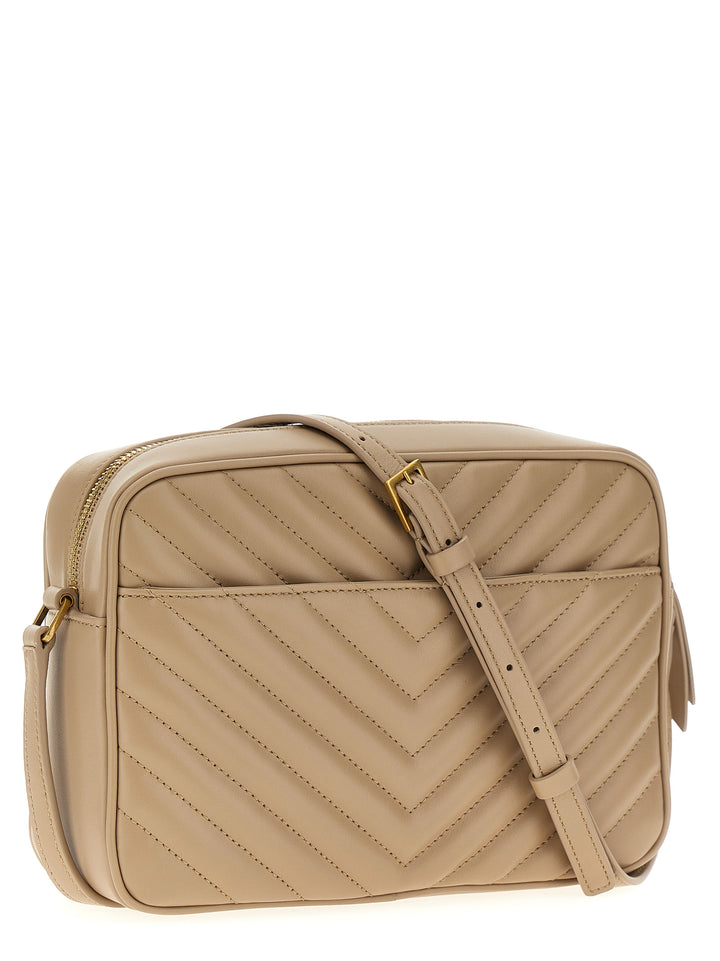 Saint Laurent Lou Crossbody Bags - Beige | 1c1386bb27e417b4c7773515defc6f9274417dc7