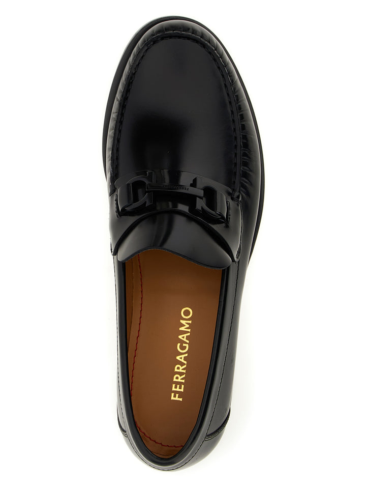 Ferragamo Fort Loafers - Black | 6b04138350bf005c571a762fa3b6168802923f5f