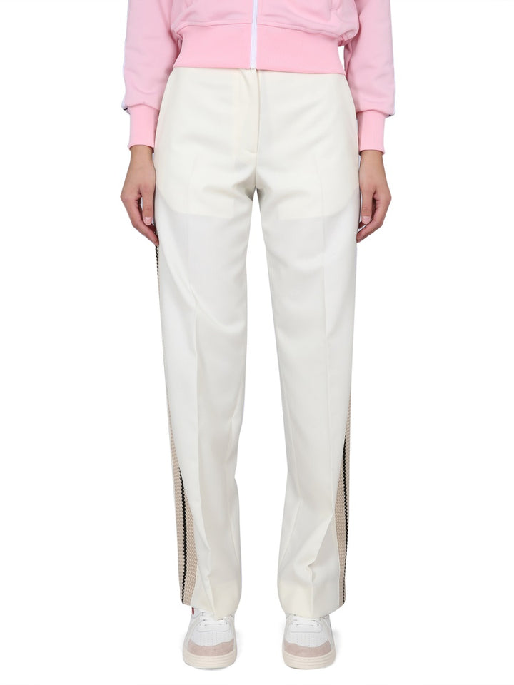 Palm Angels Pants - White | Wanan Luxury