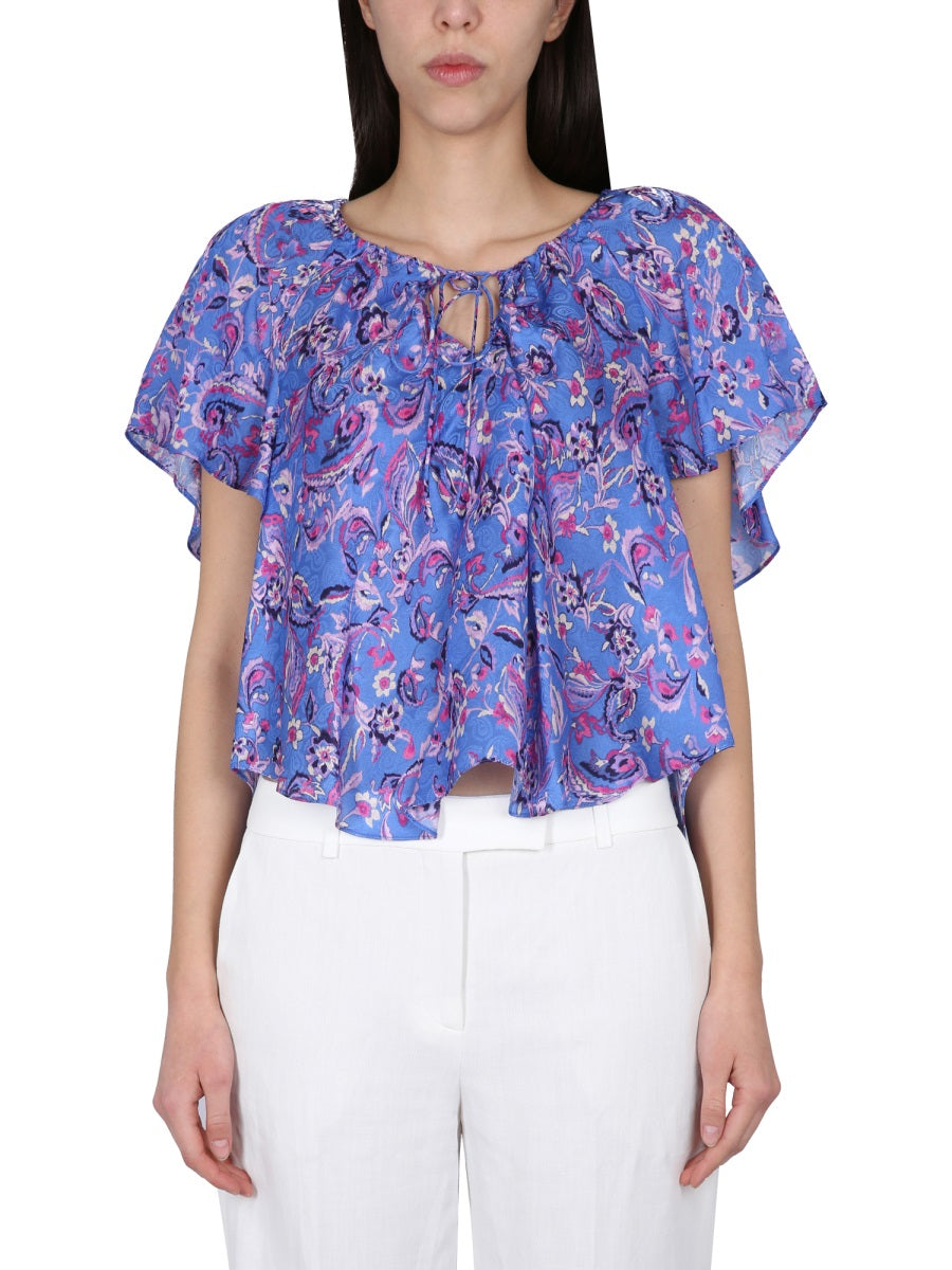 Isabel Marant Tops - Blue | Wanan Luxury