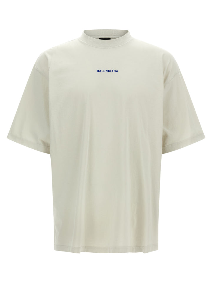 Balenciaga Balenciaga Back T-shirt - Beige | aacd8a95e08a501ff89e44b5ea4f1eeaee86393f