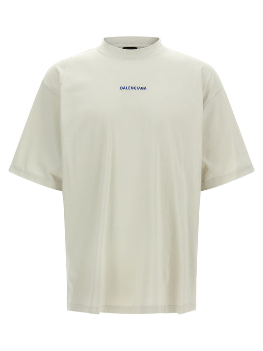 Balenciaga Back T-Shirt Beige