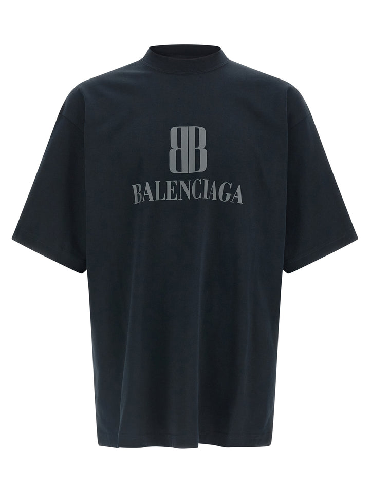 Balenciaga Nano Bb T-shirt - Black | 894f0156b0e78604b7b8c3ad49cea49a4f3cb47e