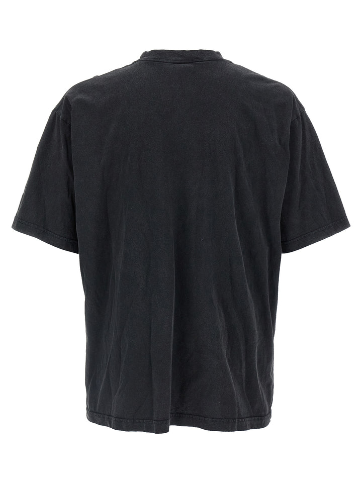 Balenciaga Logo Print T-shirt - Black | 4c1f09264312cd5d2d2b738d63a258a22a0fb174