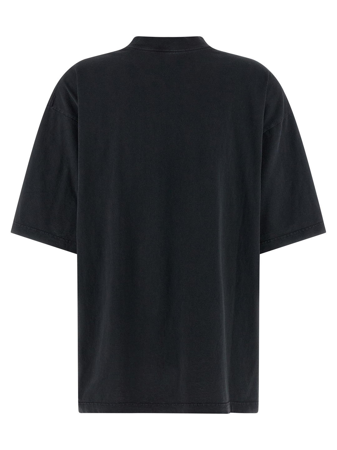 Balenciaga Cursive T-shirt - Black | 64b9475da8a638e6febe861d35d7fa18bf2d6bad