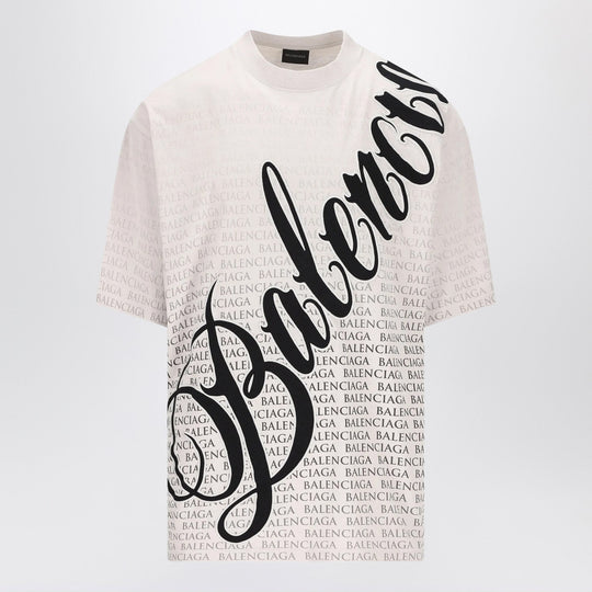 White Big B T-Shirt