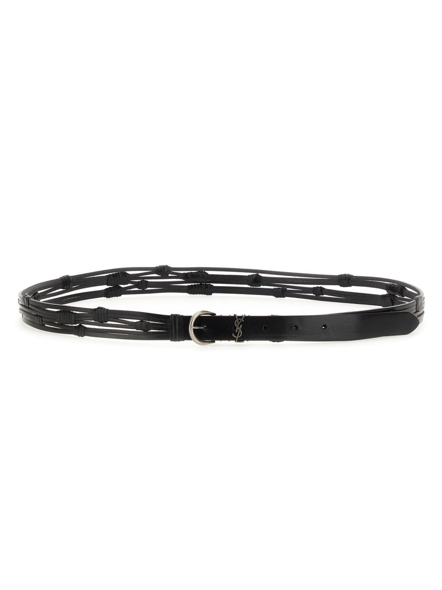 Saint Laurent Belts - Black | Wanan Luxury