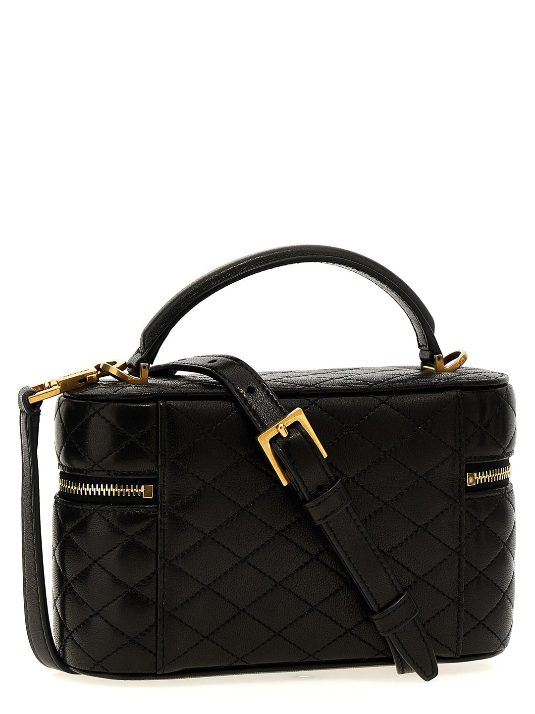 Saint Laurent Gaby Vanity Hand Bags - Black | d9f8f76e4e7b88b63efe49180ddd8597d8c0b260