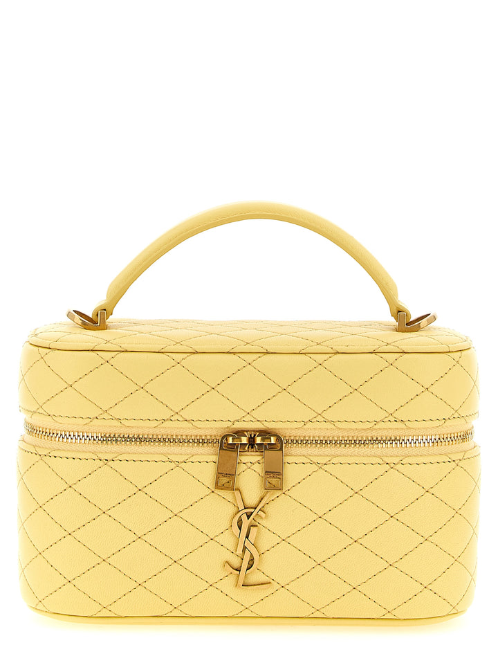 Saint Laurent Gaby Vanity Hand Bags - Yellow | ec6cfb19e1a5aa0689f35bb37abb75c72b200e88