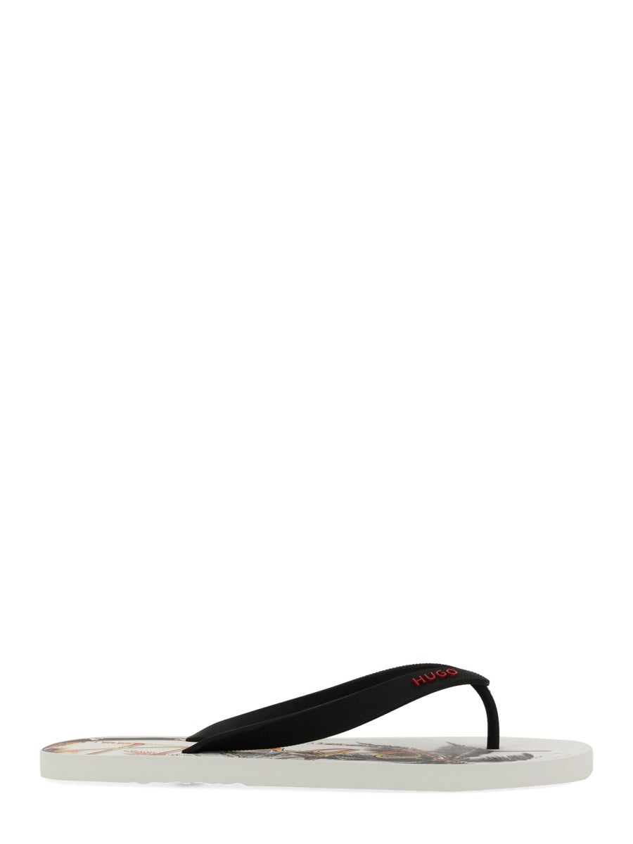 Hugo Sandals - White | Wanan Luxury