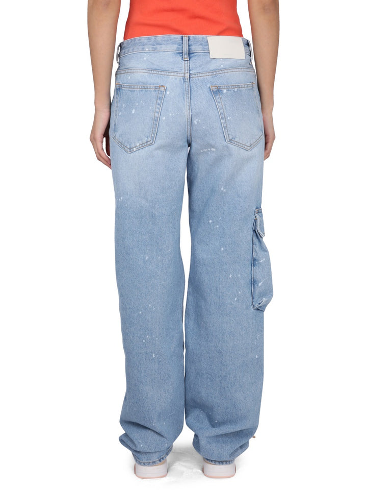 Off-White Denim - Light Blue | Wanan Luxury