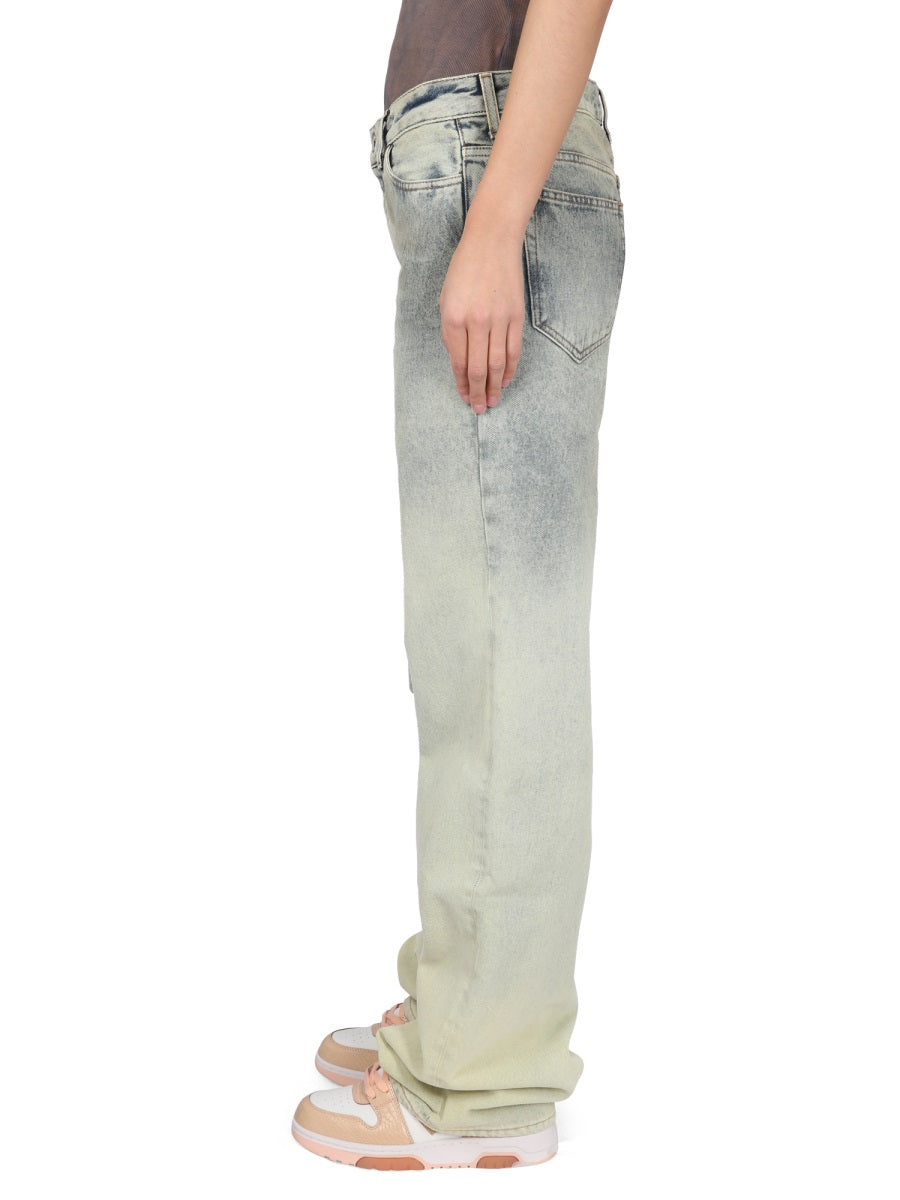 Off-White Denim - Green | Wanan Luxury