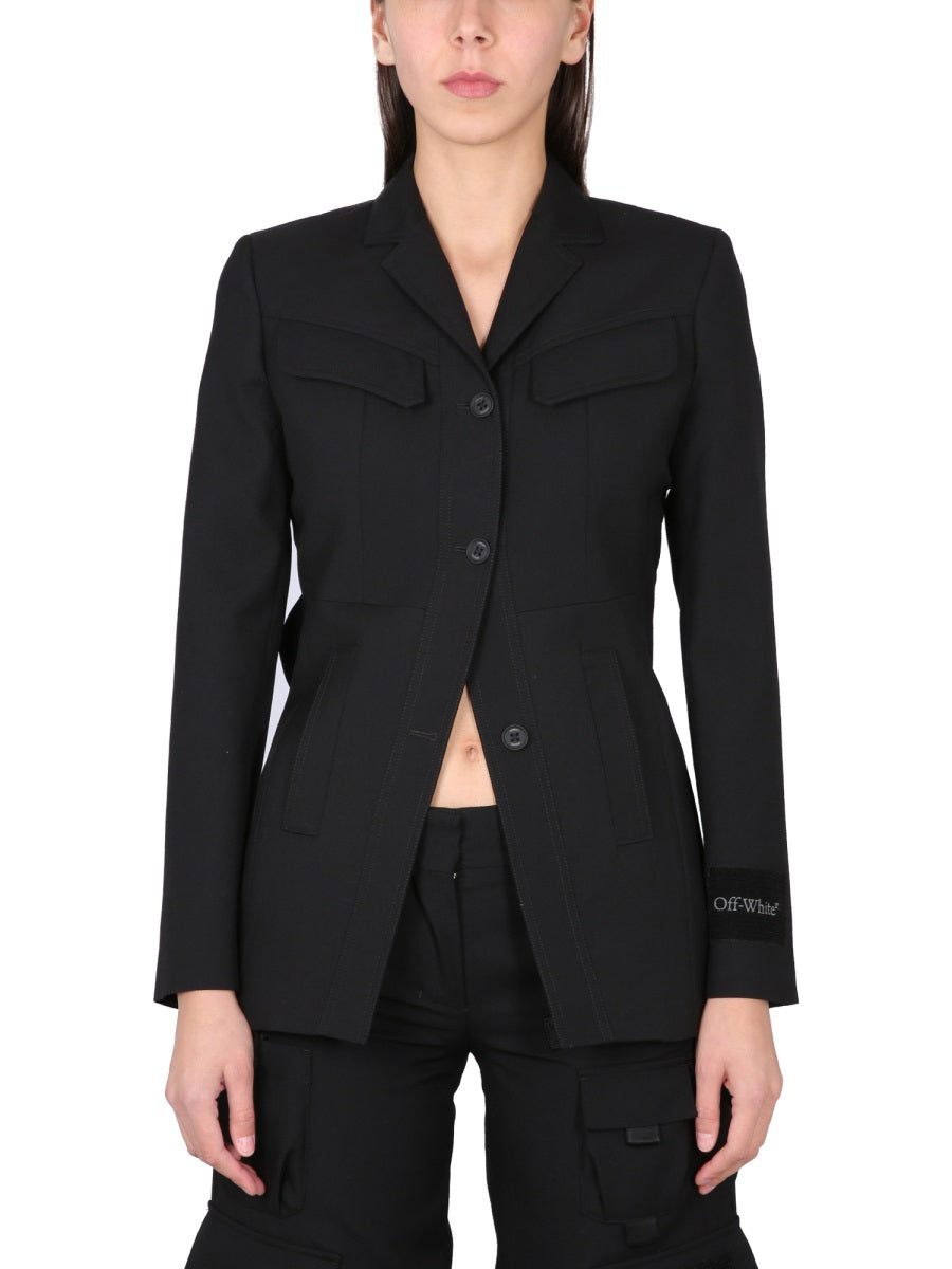Off-White Jackets - Black | Wanan Luxury