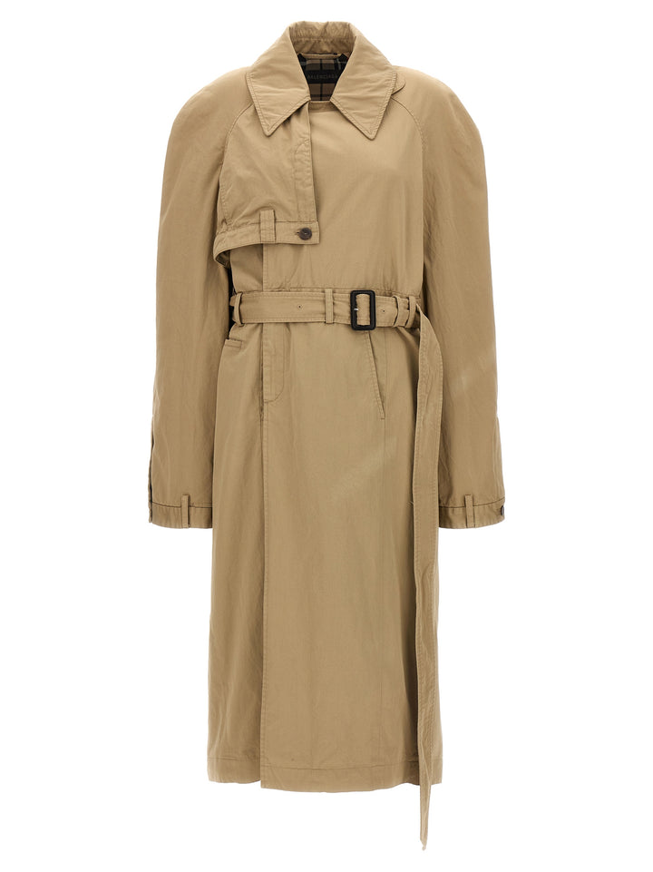 Balenciaga Deconstructed Coats and Trench Coats - Beige | a0d3e07fc4bde4776872219c561484f589a5d141