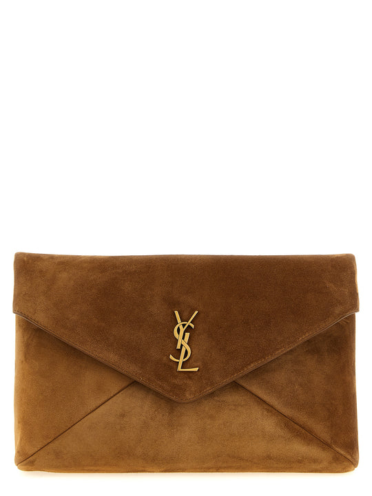 Envelope Clutch Brown