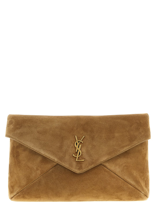 Envelope Clutch Brown