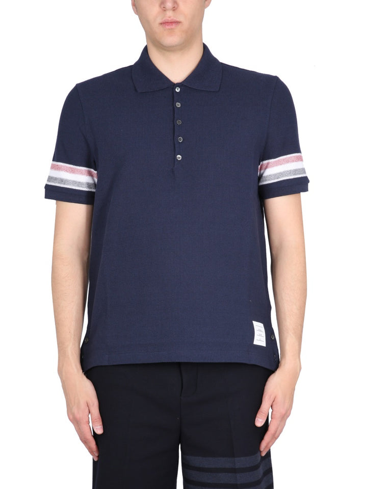 Thom Browne Polo - Blue | Wanan Luxury