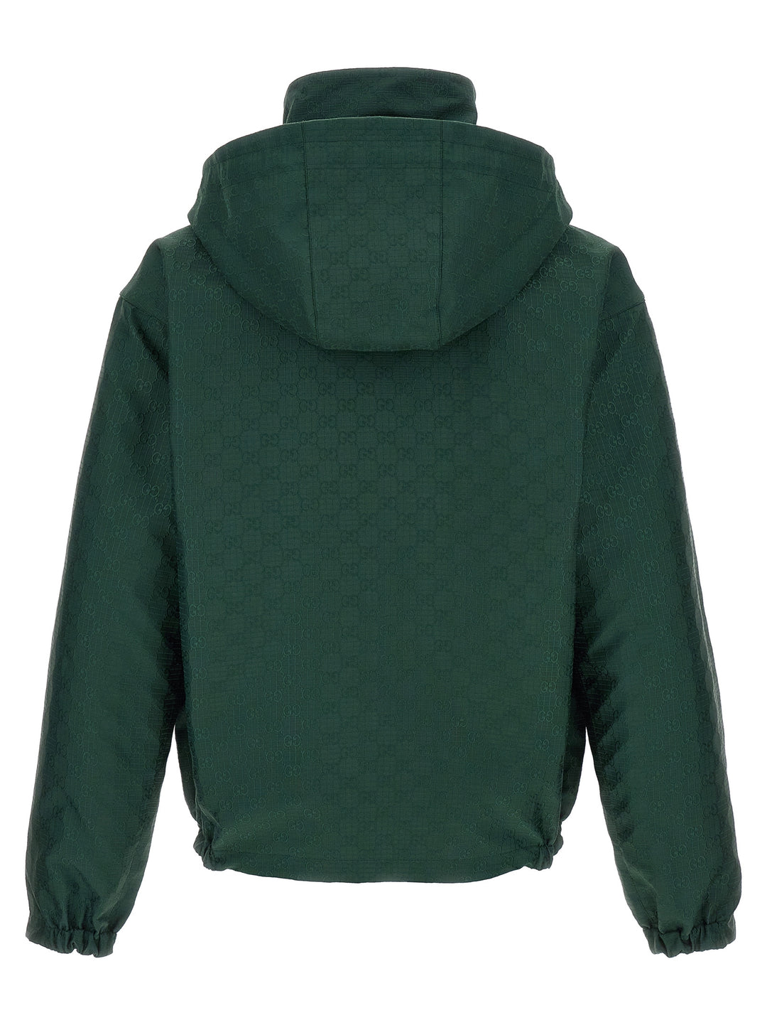 Gucci Reversible Ripstop Cotton Jacket Puffer Jackets - Green | 3cacf1f5576b464fd9b36634df595dd51295eca6