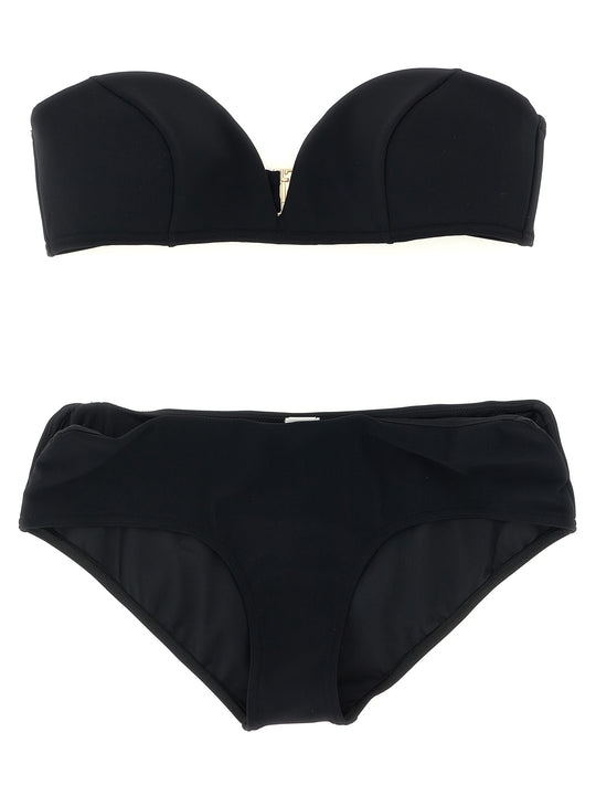 Wanderlust Curve Beachwear Black