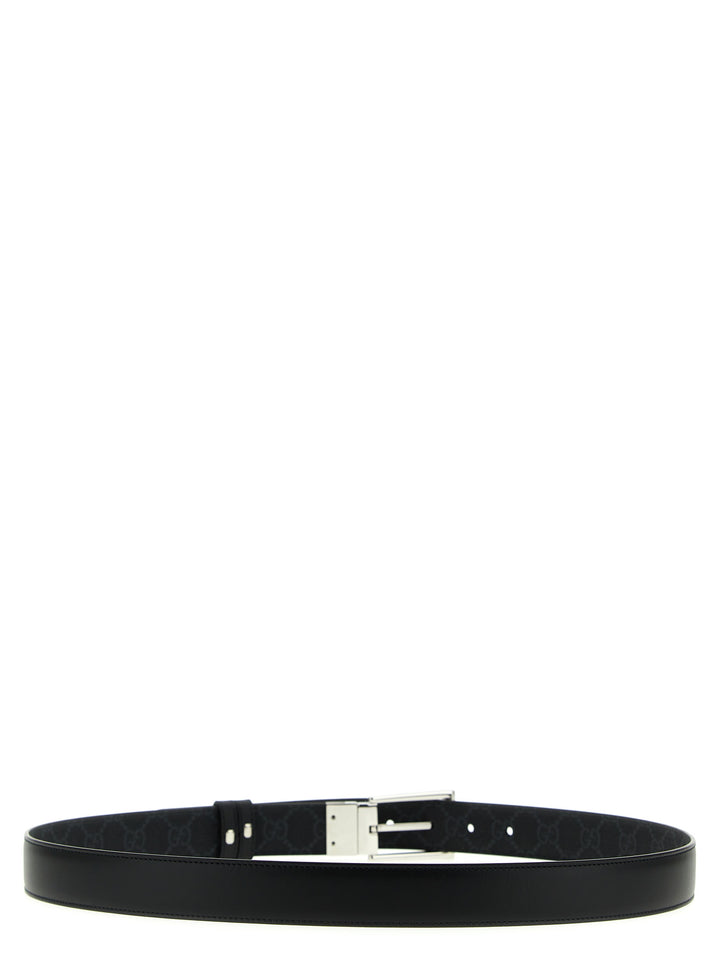 Gucci Rectangular Buckle Reversible Belt Belts - Black | e0eeed126c3c8c33213d945e5fa5515d323c6027
