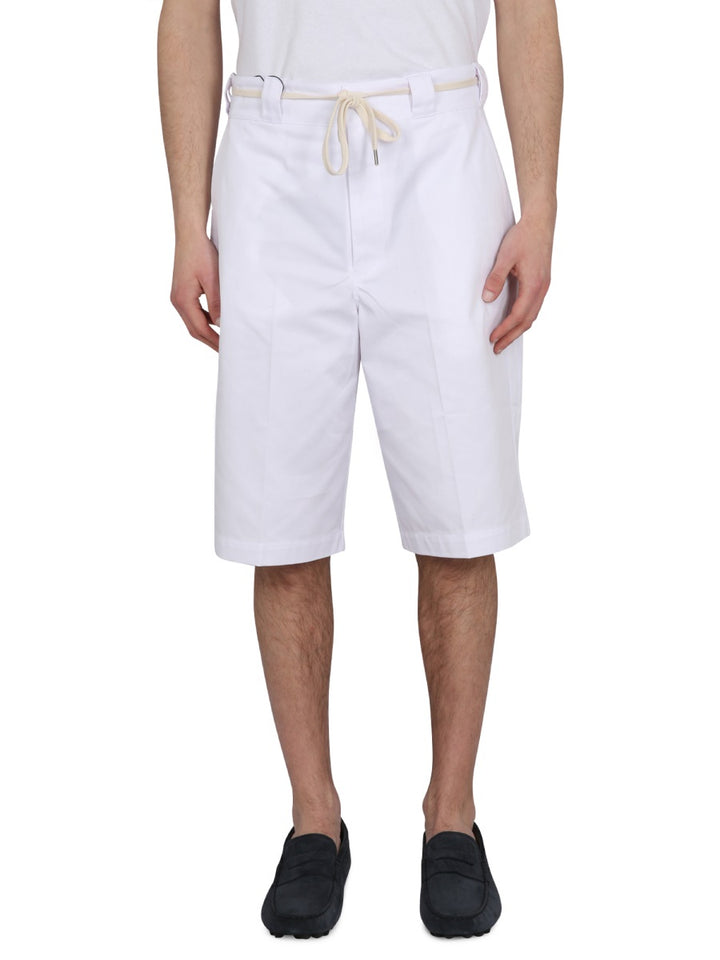 Drôle De Monsieur Shorts - White | Wanan Luxury