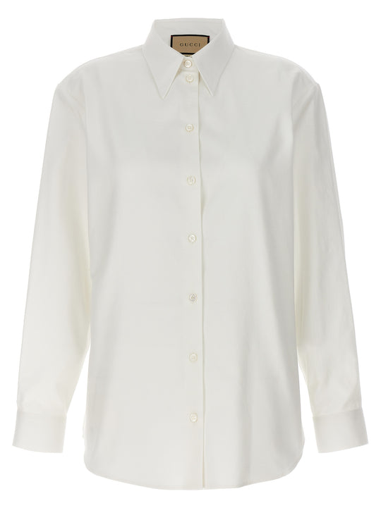 Oxford Shirt Shirt And Blouse White