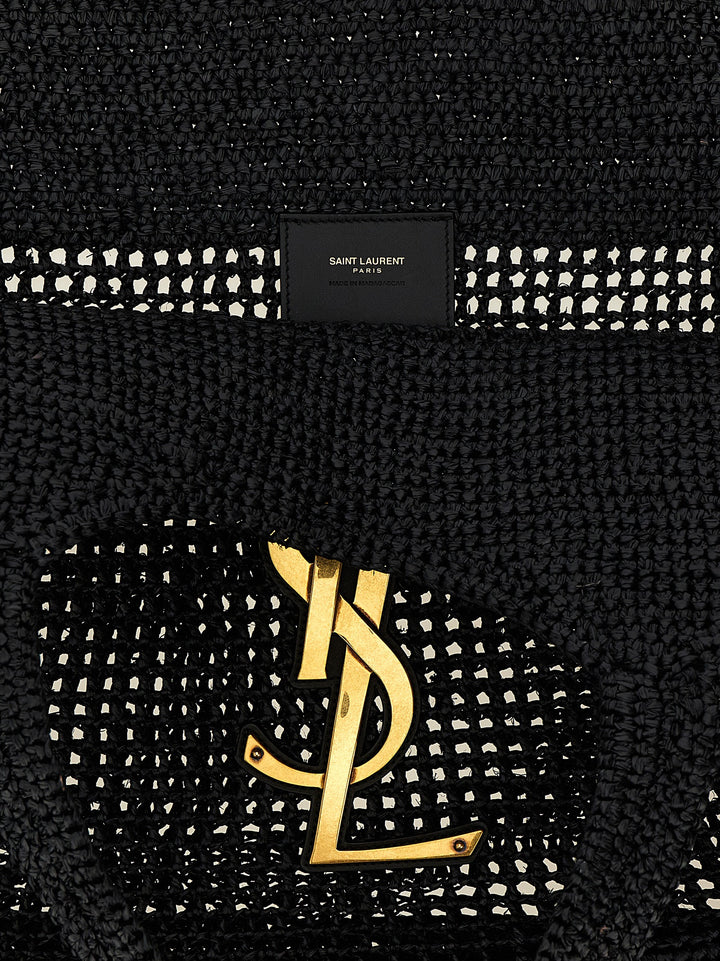 Saint Laurent Icare Tote Bag - Black | f8ffb857d5bf4fab98b7bc641e009eecbda8bdf5
