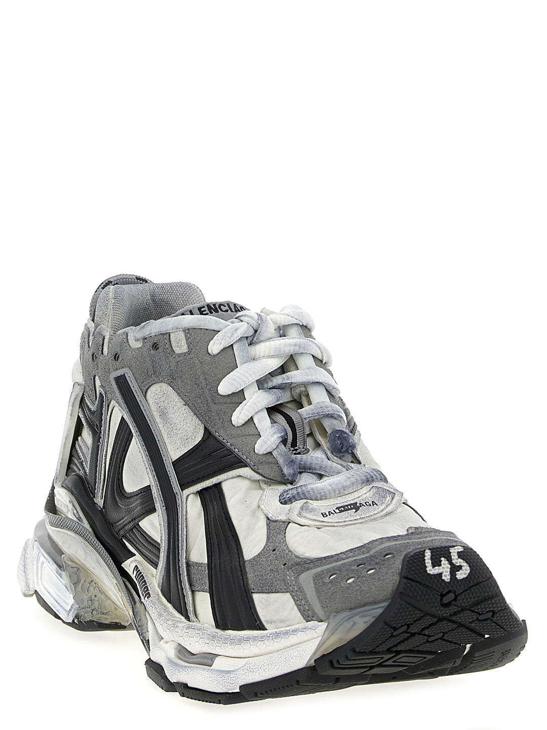 Balenciaga Runner Gradient Sneakers - Gray | 376140eeb64bb08b02f106e9445f789a6be7b108