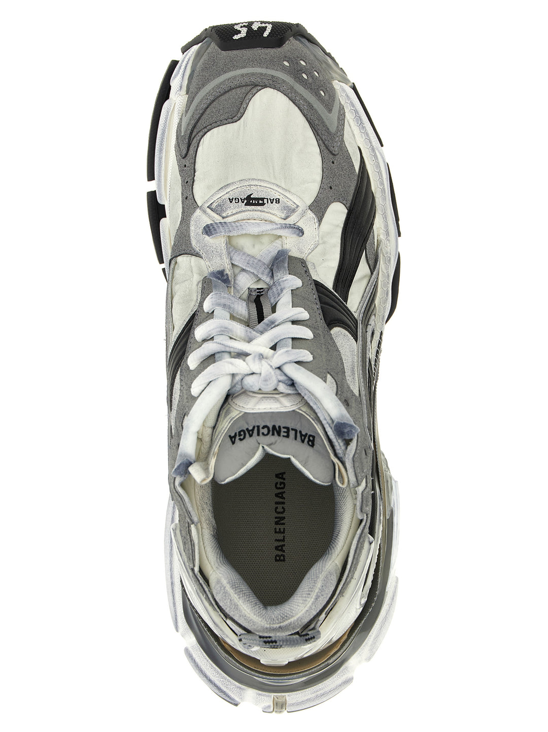 Balenciaga Runner Gradient Sneakers - Gray | cc76f9ea0600c516042b93f8a8d59420932bfb10