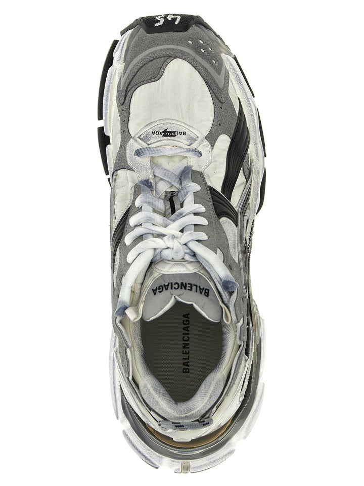 Balenciaga Runner Gradient Sneakers - Gray | cc76f9ea0600c516042b93f8a8d59420932bfb10