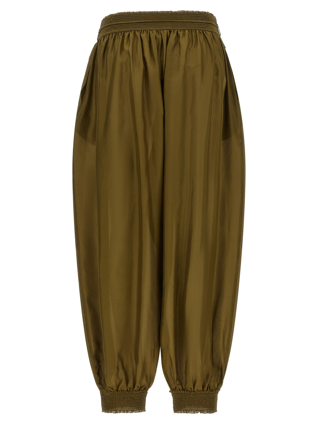 Zimmermann Mahon Pants - Green | eafdade049556e436ee823c50d505fbffdf910b9