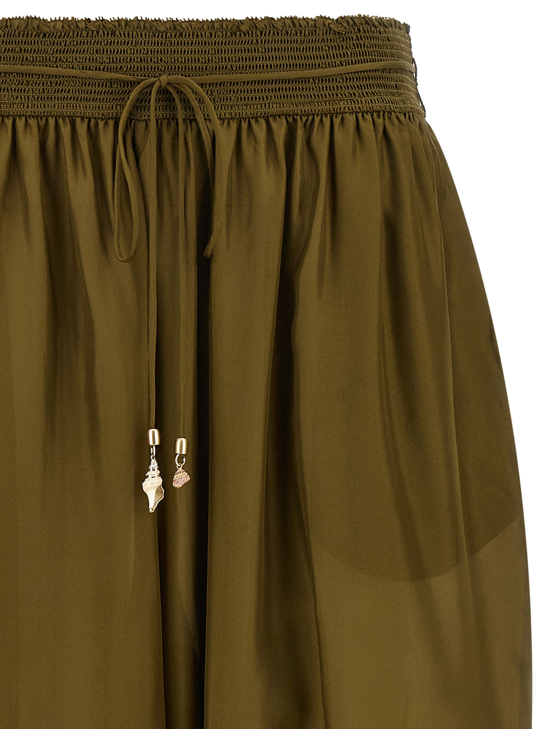 Zimmermann Mahon Pants - Green | 0c436a3d186ad151032e82f85038b0e6ddc3ce66