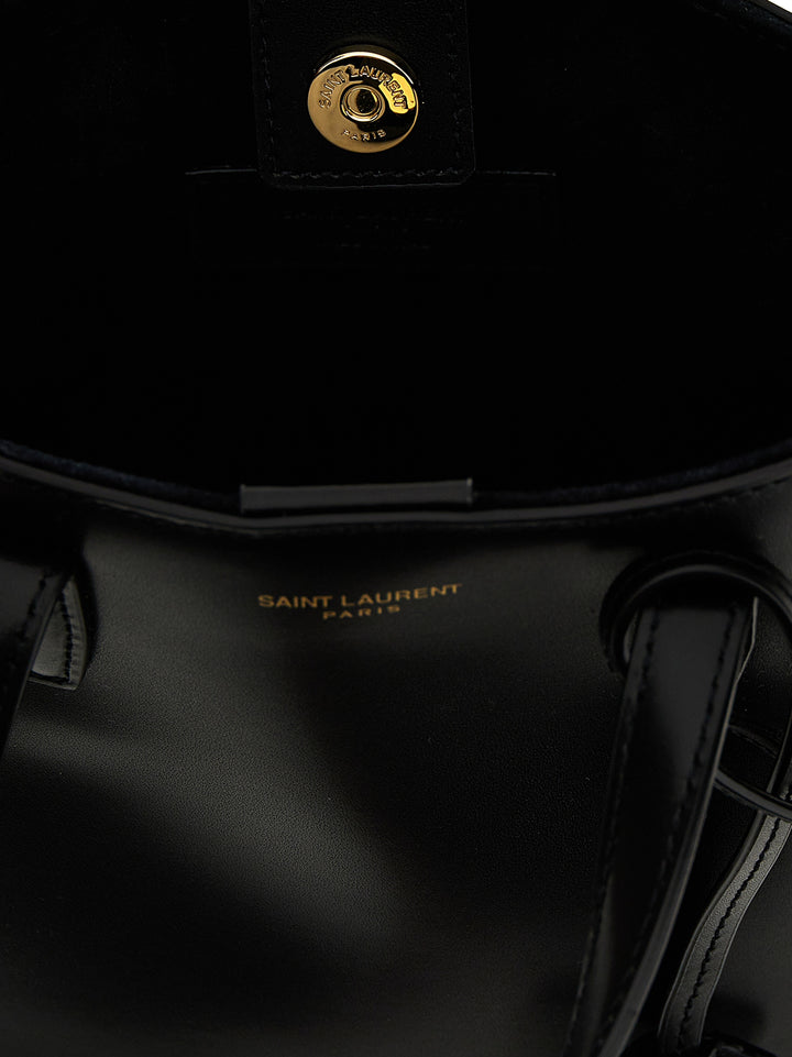 Saint Laurent Mini Toy Tote Bag - Black | b93997a4081000a832948e13b8e12e576cd9be9d