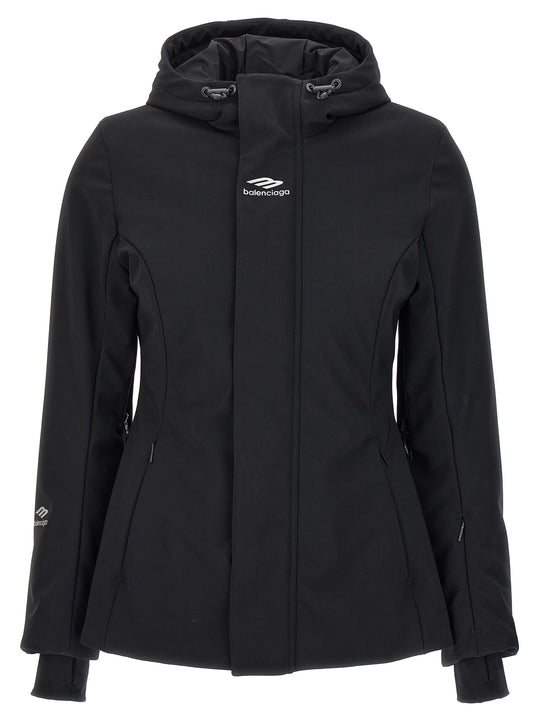 Ski Hourglass 3b Sports Icon Casual Jackets And Parka Black