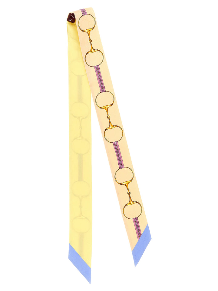 Gucci Double-Face Silk Ribbon Scarves and Foulards - Multicolor | 320bb474d452c8125547e13c8888a9a9a2dd238b