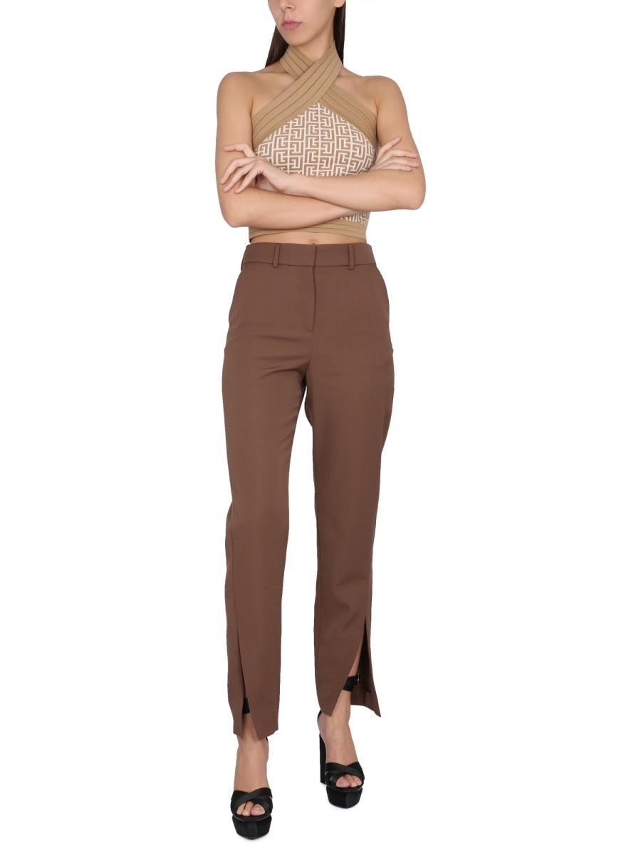 Balmain Pants - Brown | Wanan Luxury