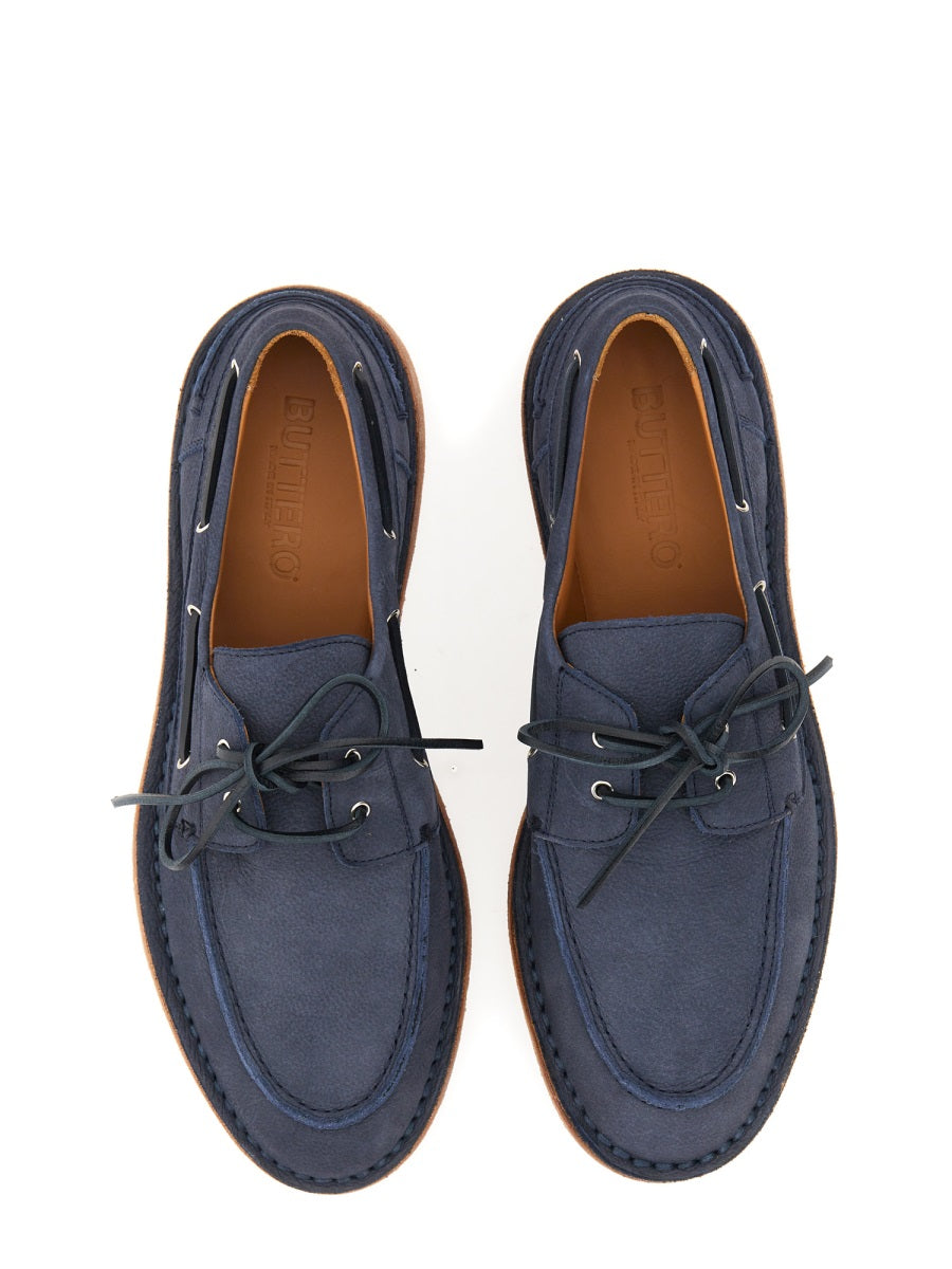 Buttero Loafers - Blue | Wanan Luxury