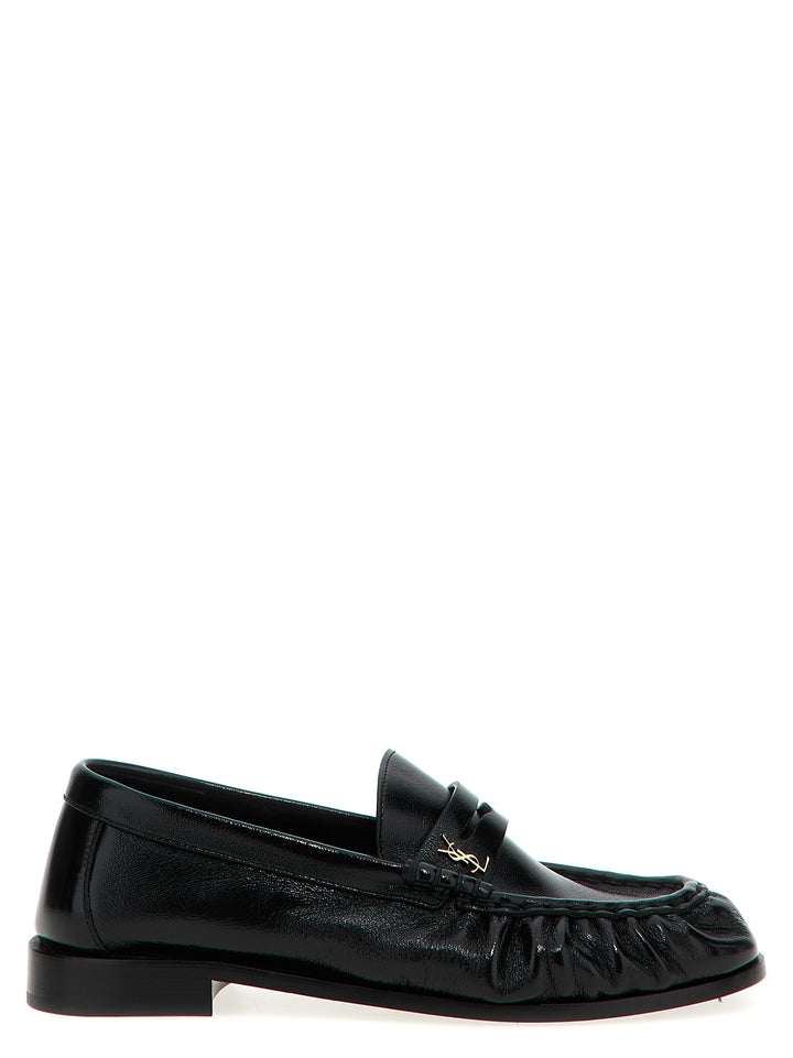 Saint Laurent Le Loafer Supple Loafers - Black | 65b054014e1077175390ffba37472146f63ce806