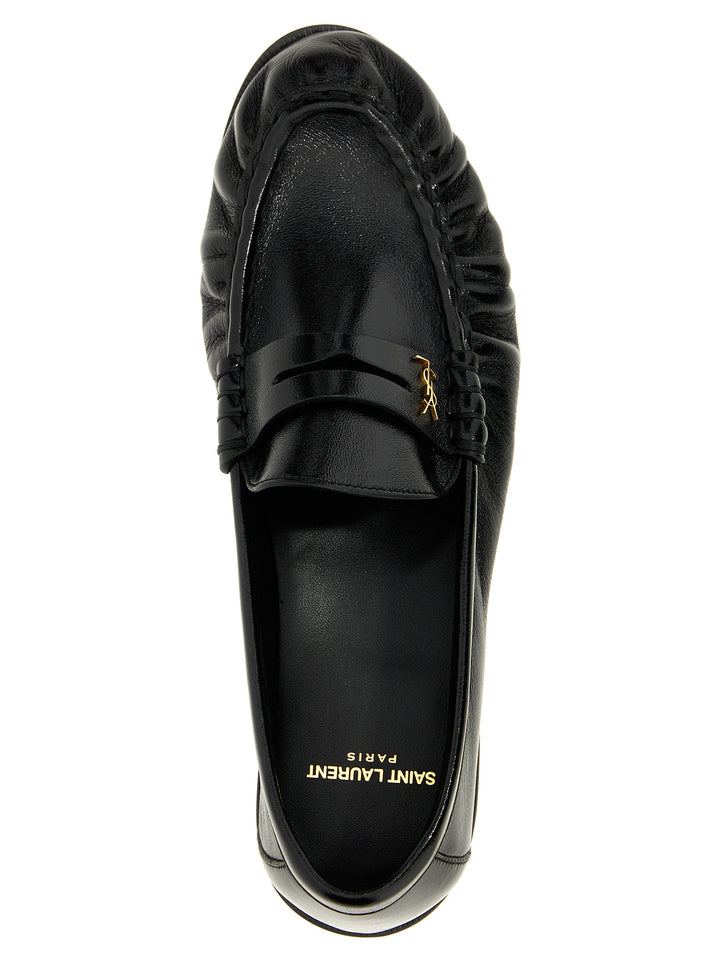 Saint Laurent Le Loafer Supple Loafers - Black | b2eff5abbec68beab33b799d96adfc48cdcb7e03