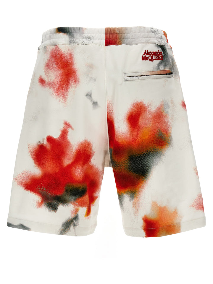 Mcqueen Obscured Flower Bermuda and Short - Multicolor | 785f54c5e575f98e8970df1243bb89ab84526e23