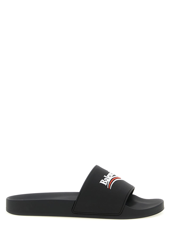 Balenciaga Pool Sandals - Black | 0192e217134996cf7ae6ea58c9658da0e25b7567