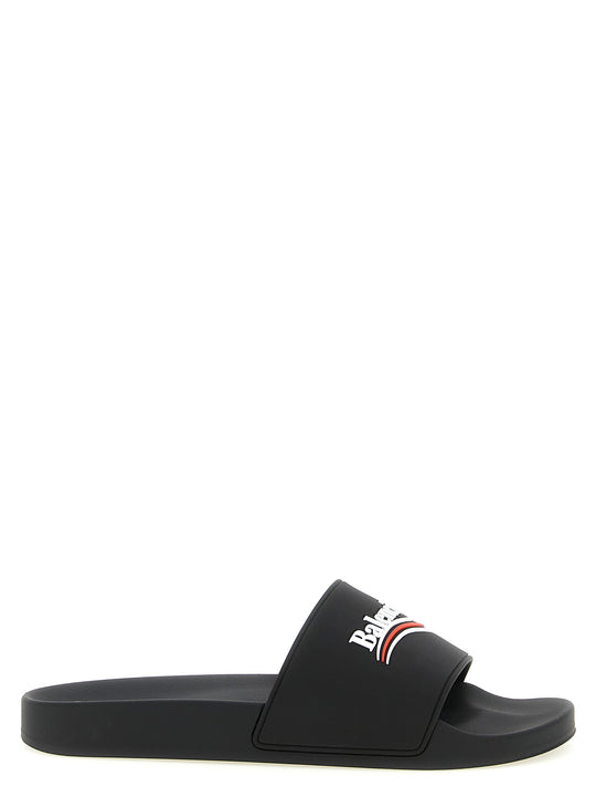 Pool Sandals Black