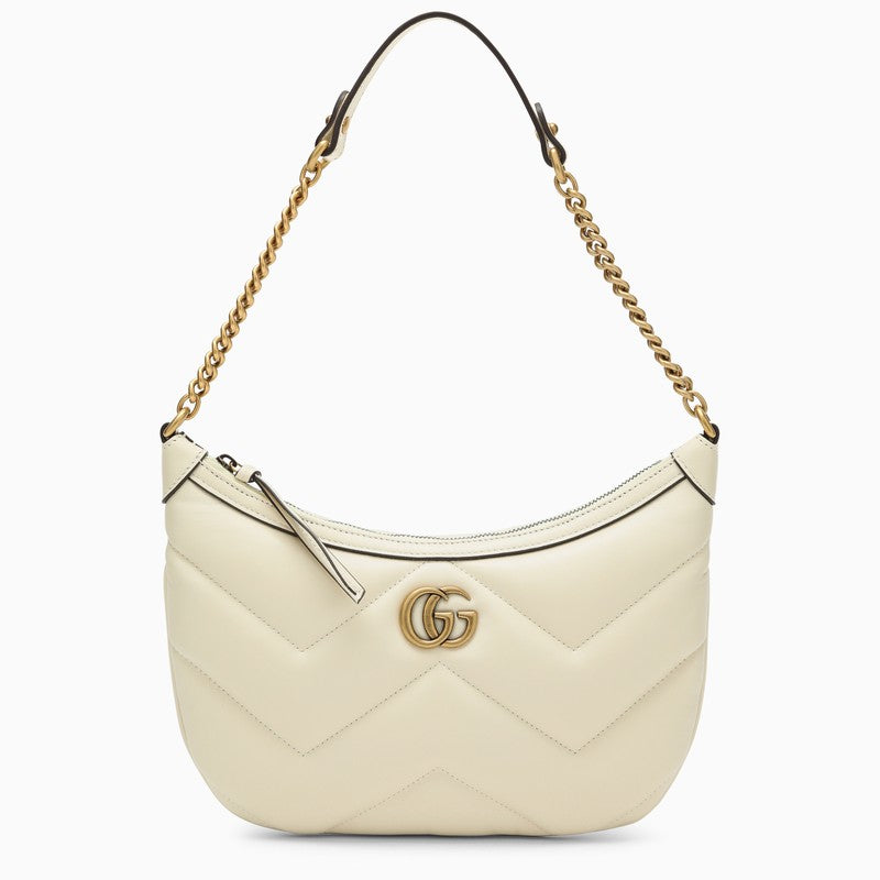 Gg Marmont Small Shoulder Bag White