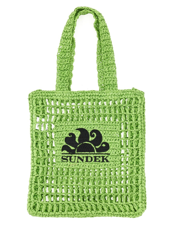 Sundek Shoulder Bags - Green | Wanan Luxury