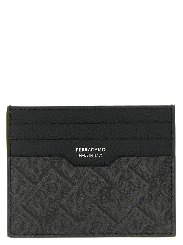 Ferragamo Ferragamo Monogram Wallets and Card Holders - Black | da133ab52e0c9a098c42bd65e38e7fec5f7963e3