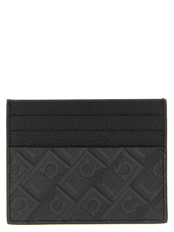Ferragamo Ferragamo Monogram Wallets and Card Holders - Black | 3028b5a2459b2dce0d57dd2dff2e01f94e3f881c