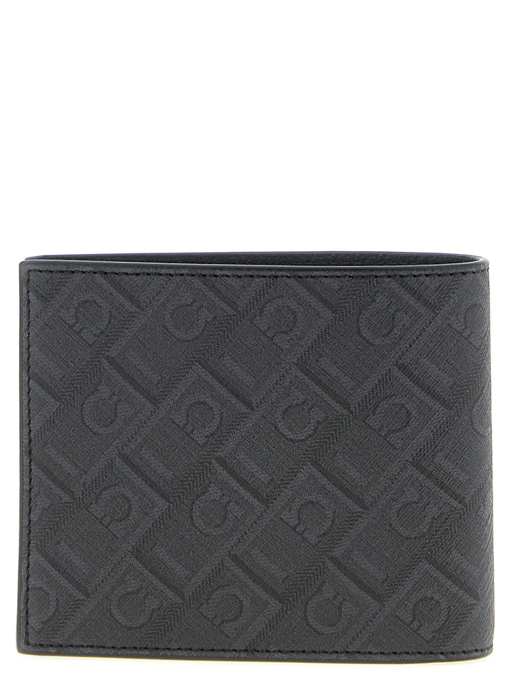 Ferragamo Ferragamo Monogram Wallets and Card Holders - Black | ca932d631cffe47677a11ba18b9a3f448c4548c5
