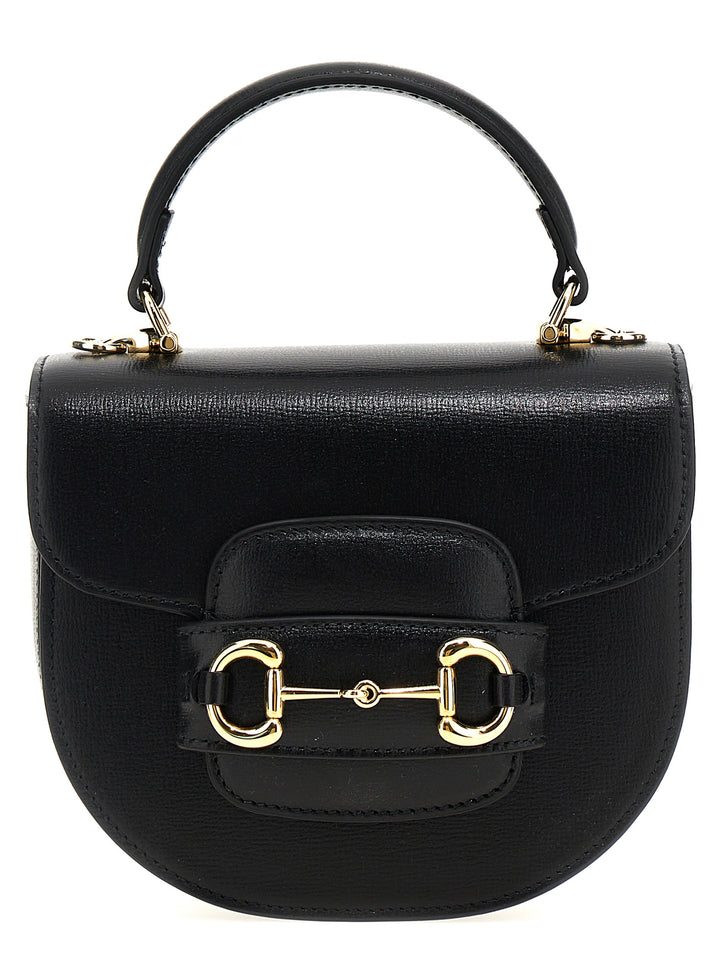 Gucci Gucci Horsebit 1955 Mini Hand Bags - Black | 0dbc2cdd679eb71adbb2c5a804f8ab2cfc91ac00