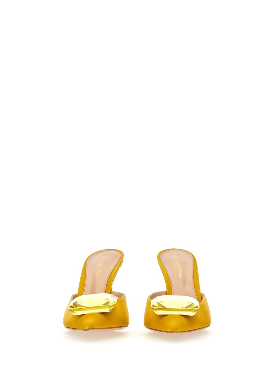 Gianvito Rossi pumps - Yellow | Wanan Luxury